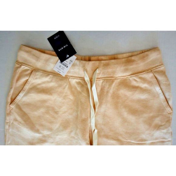 J.Crew KF4005 Women's Sz Medium, Peach Tie Dye Jogger Sweatpants $75 - Picture 3 of 8